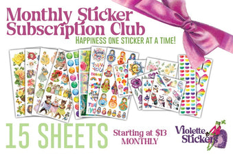 Violette Sticker Club