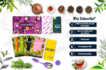 TeaFavors Monthly Subscription Box